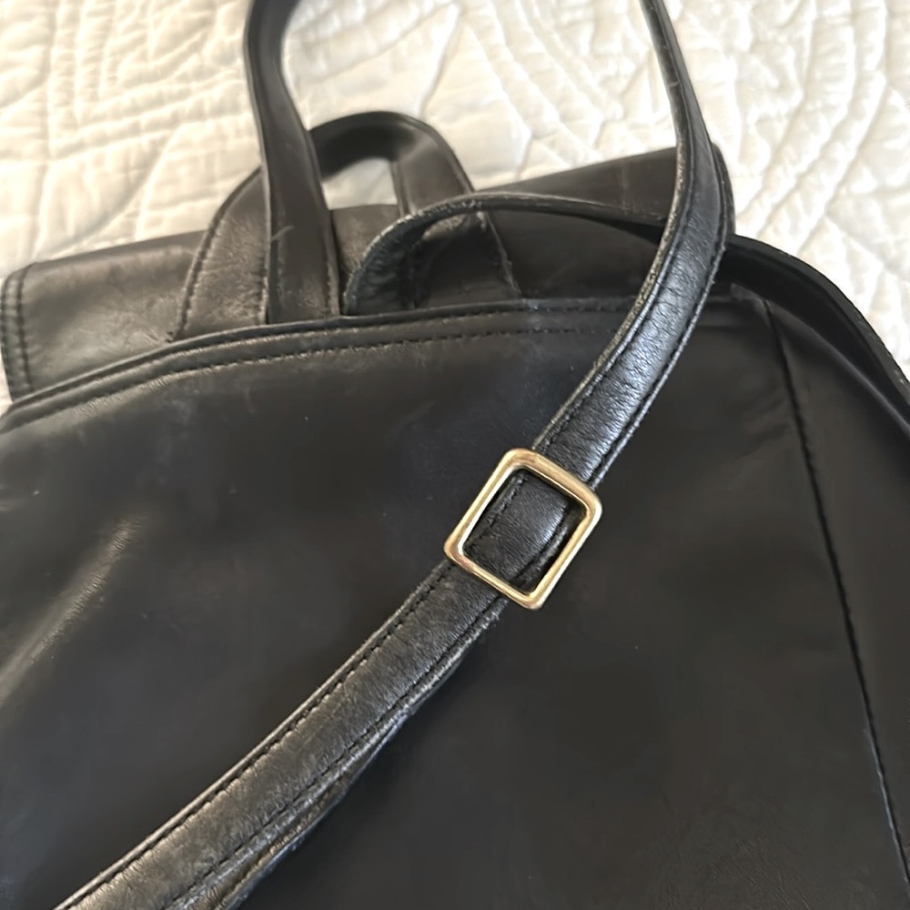 COACH Vintage 90’s Y2K Hampton Legacy Backpack Black - Picture 9 of 11